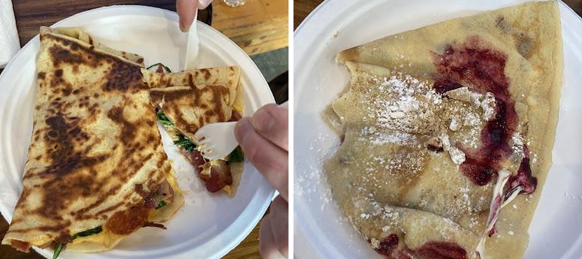 Crepes de Paris AK Menu